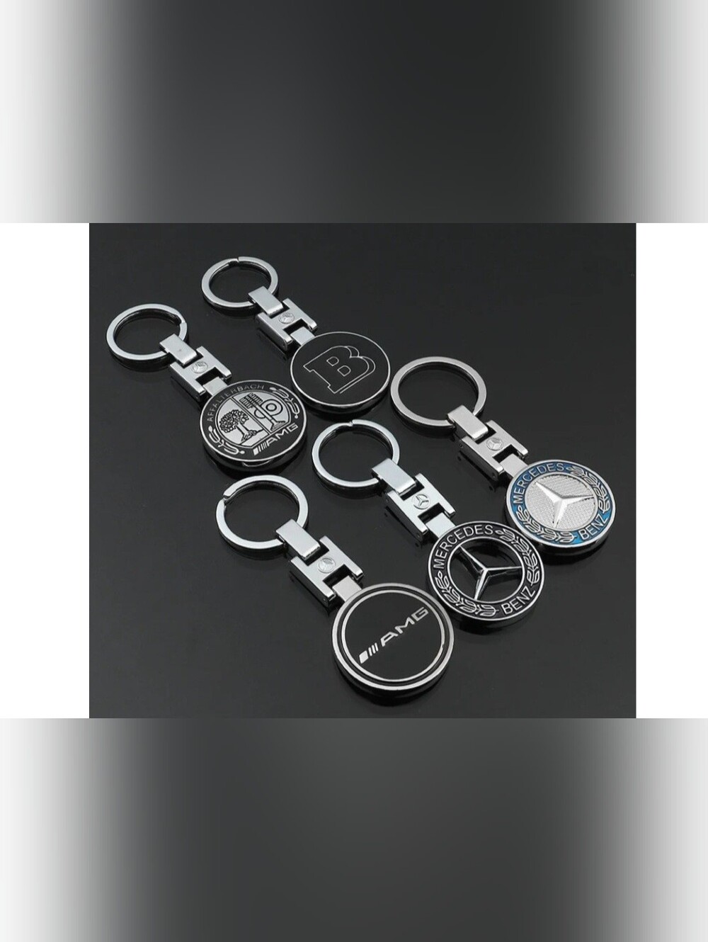 New AMG Mercedes Brabus Or Affalterbach Metal Keychain